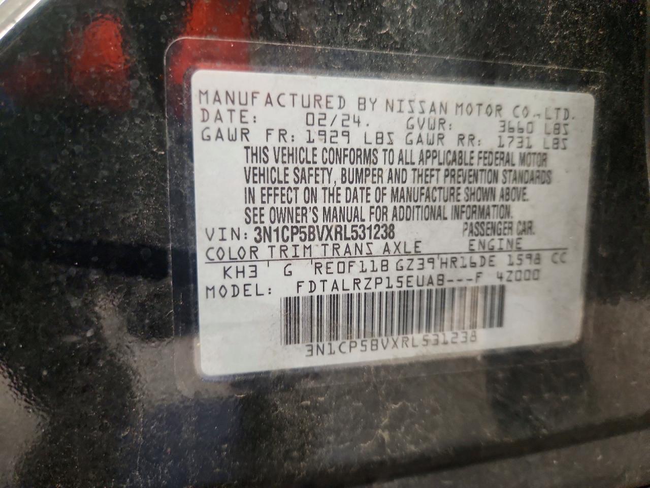 2024 NISSAN KICKS
