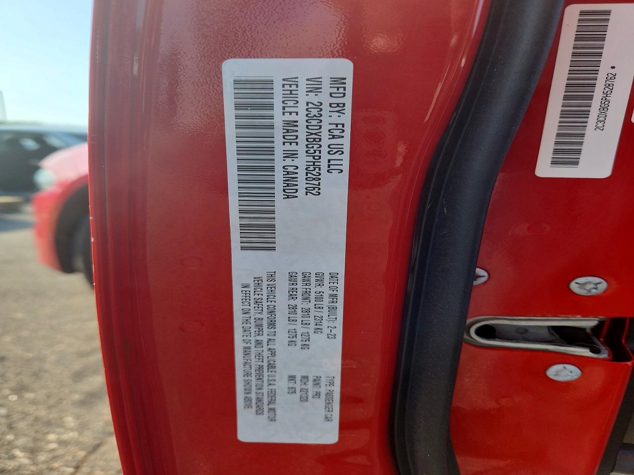 2023 DODGE CHARGER