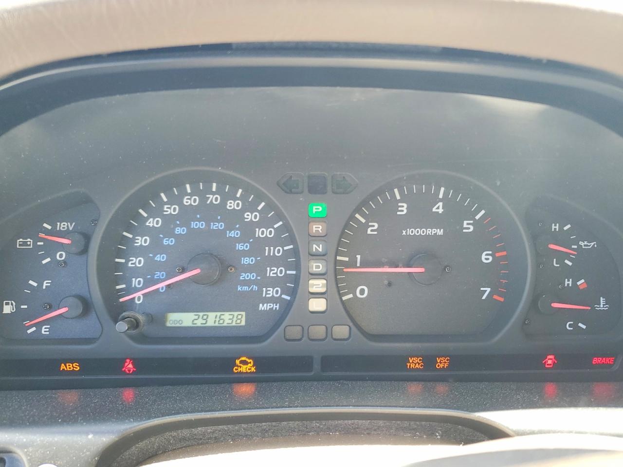 2000 TOYOTA LAND CRUIS