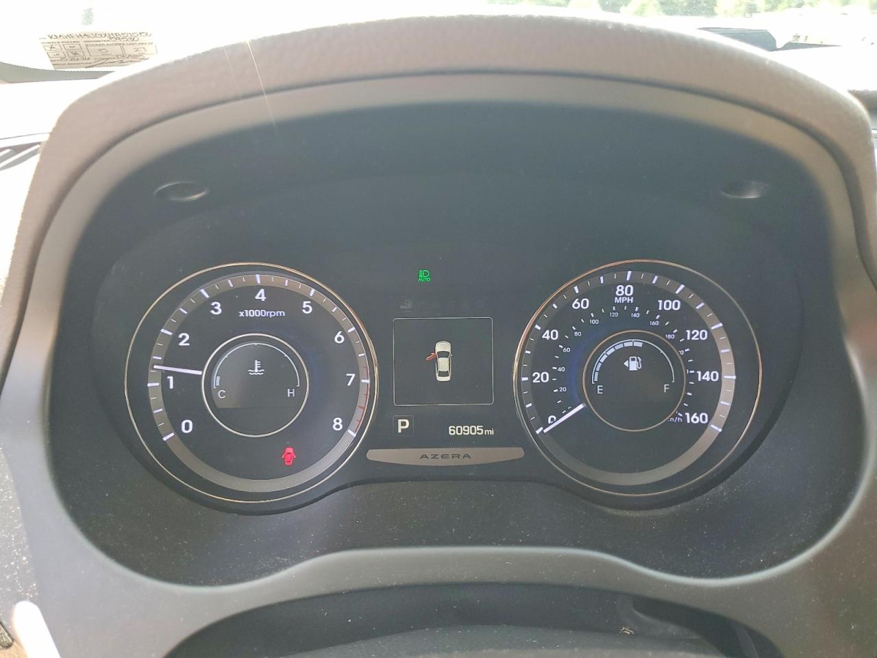 2017 HYUNDAI AZERA