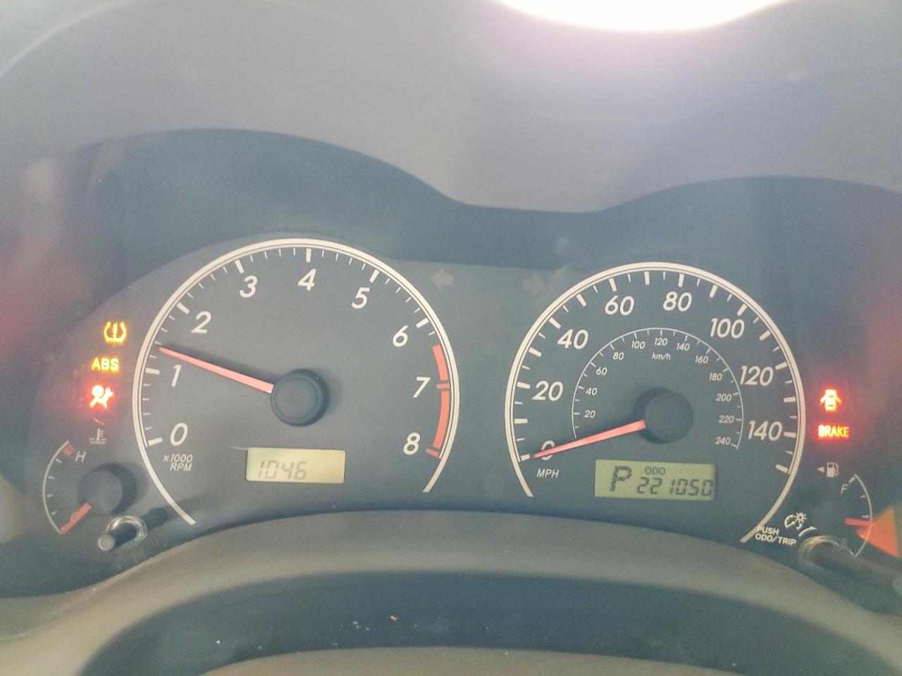 2009 TOYOTA COROLLA