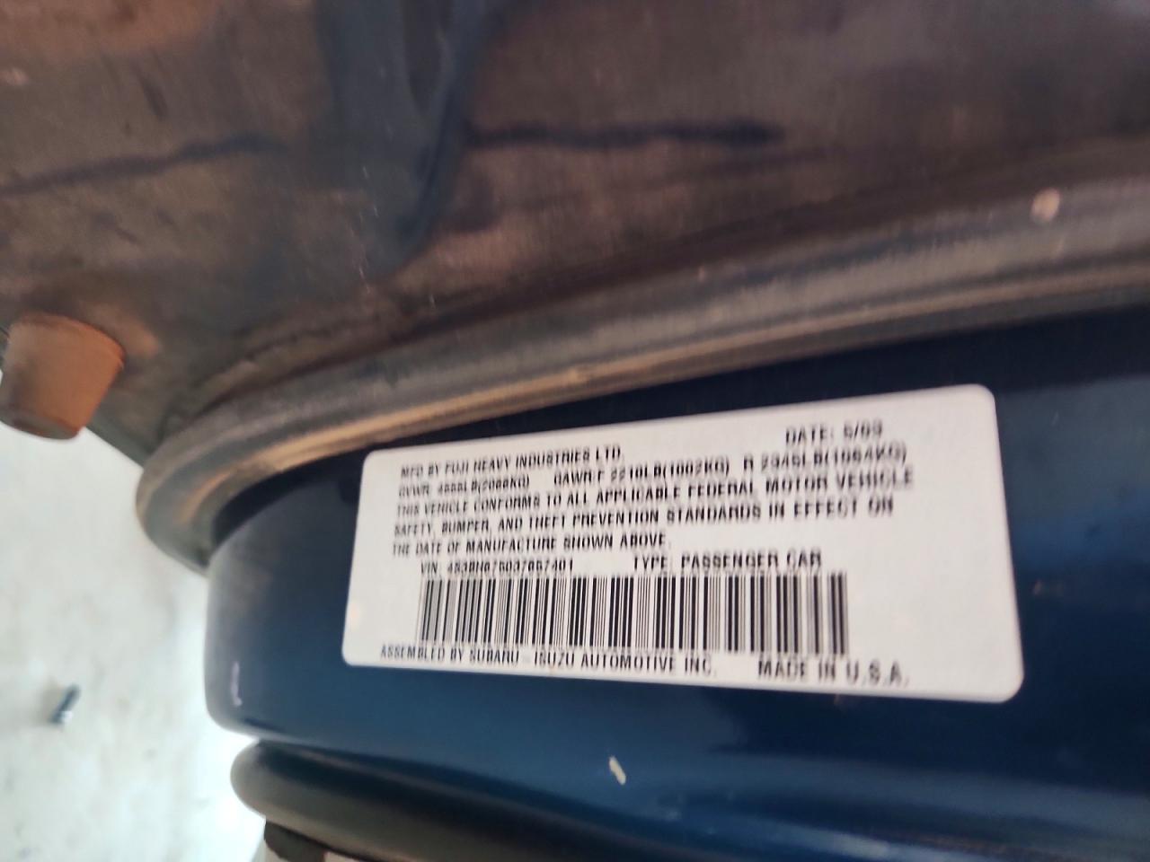 2003 SUBARU LEGACY