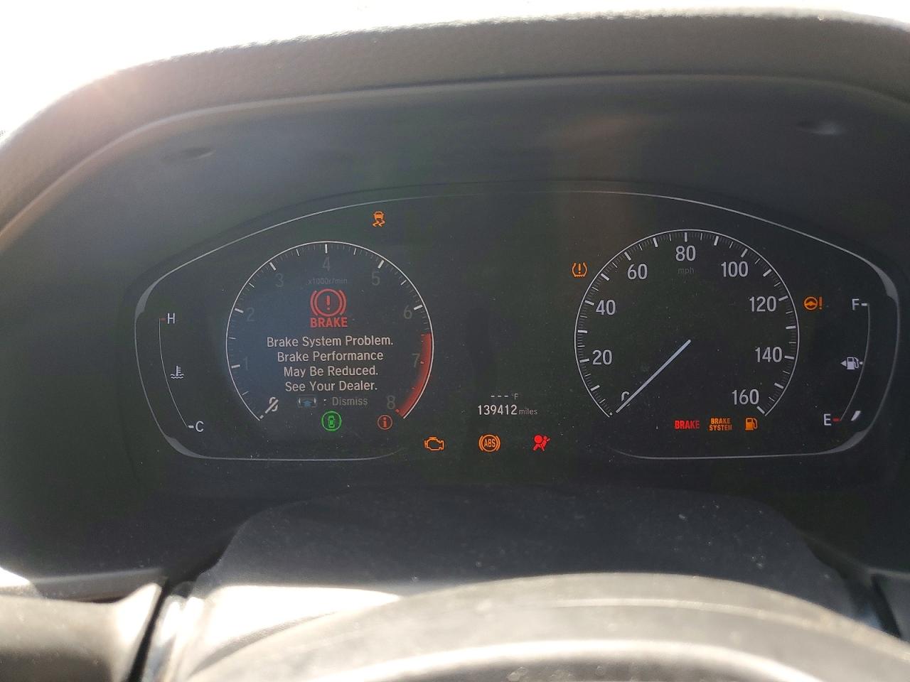 2019 HONDA ACCORD