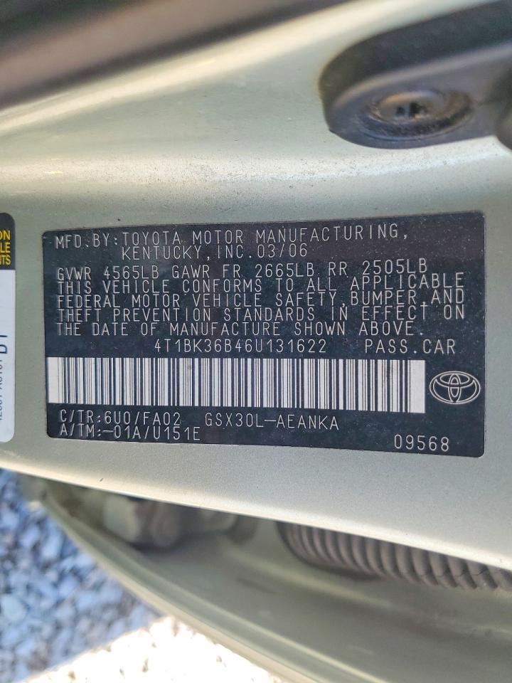 2006 TOYOTA AVALON
