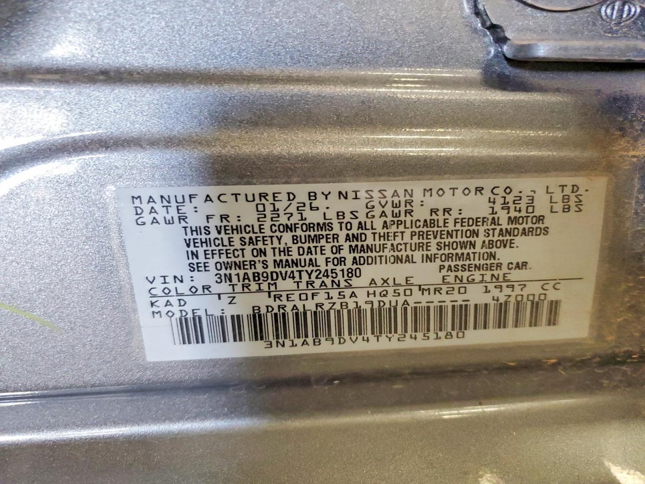 2026 NISSAN SENTRA
