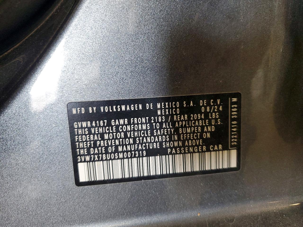 2025 VOLKSWAGEN JETTA