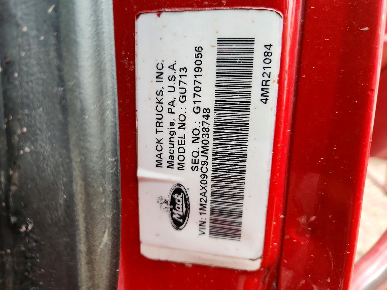 2018 MACK ALL OTHER