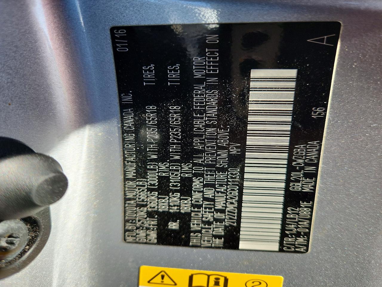 2016 LEXUS RX350
