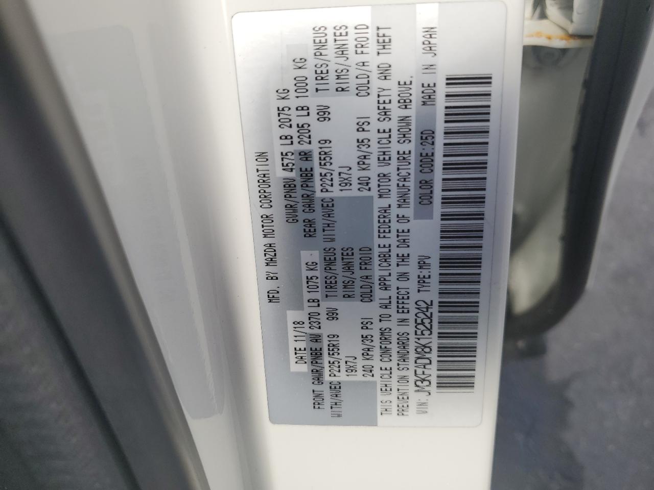 2019 MAZDA CX-5