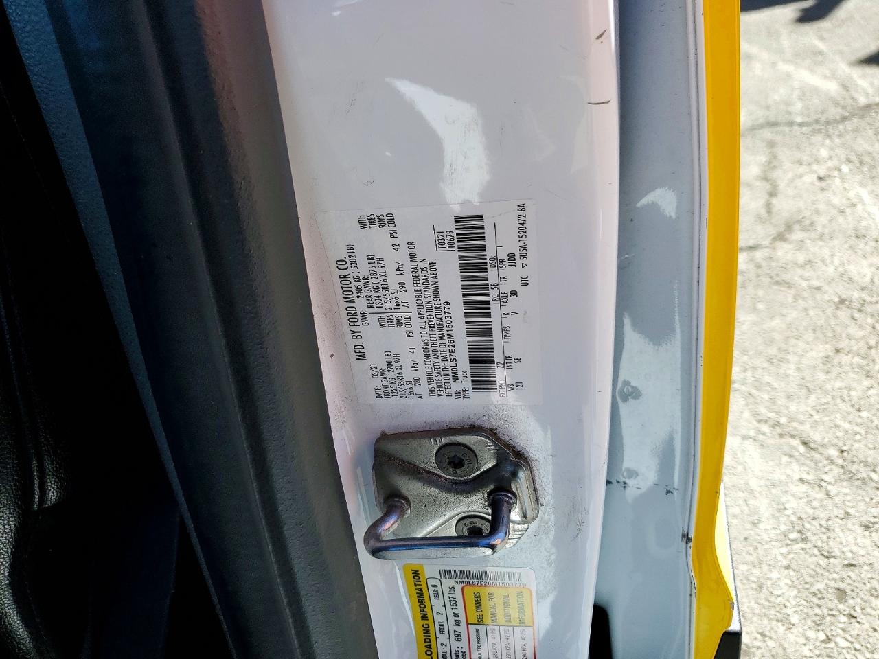 2021 FORD TRANSIT