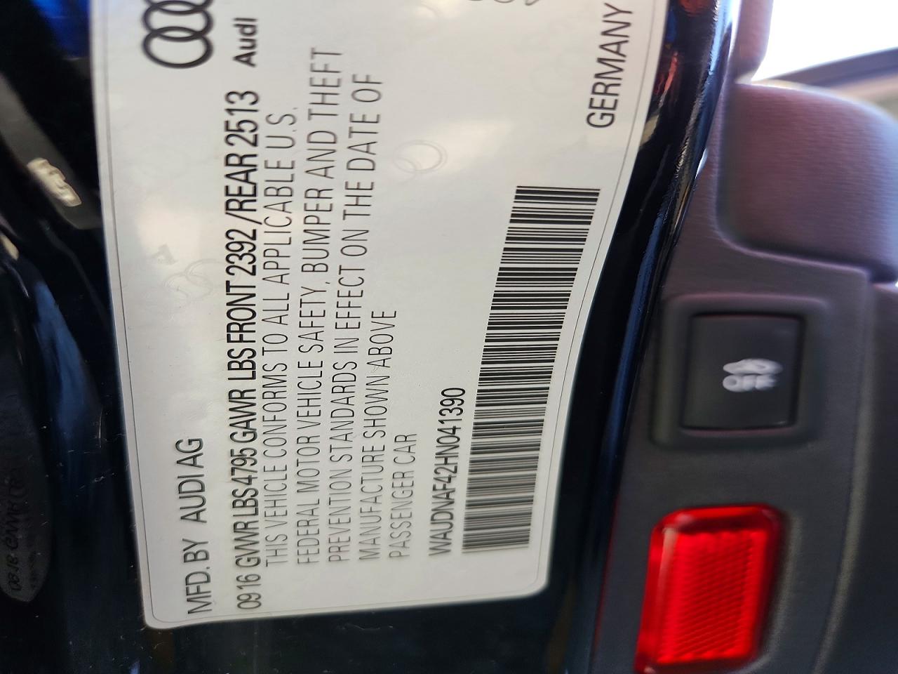 2017 AUDI A4