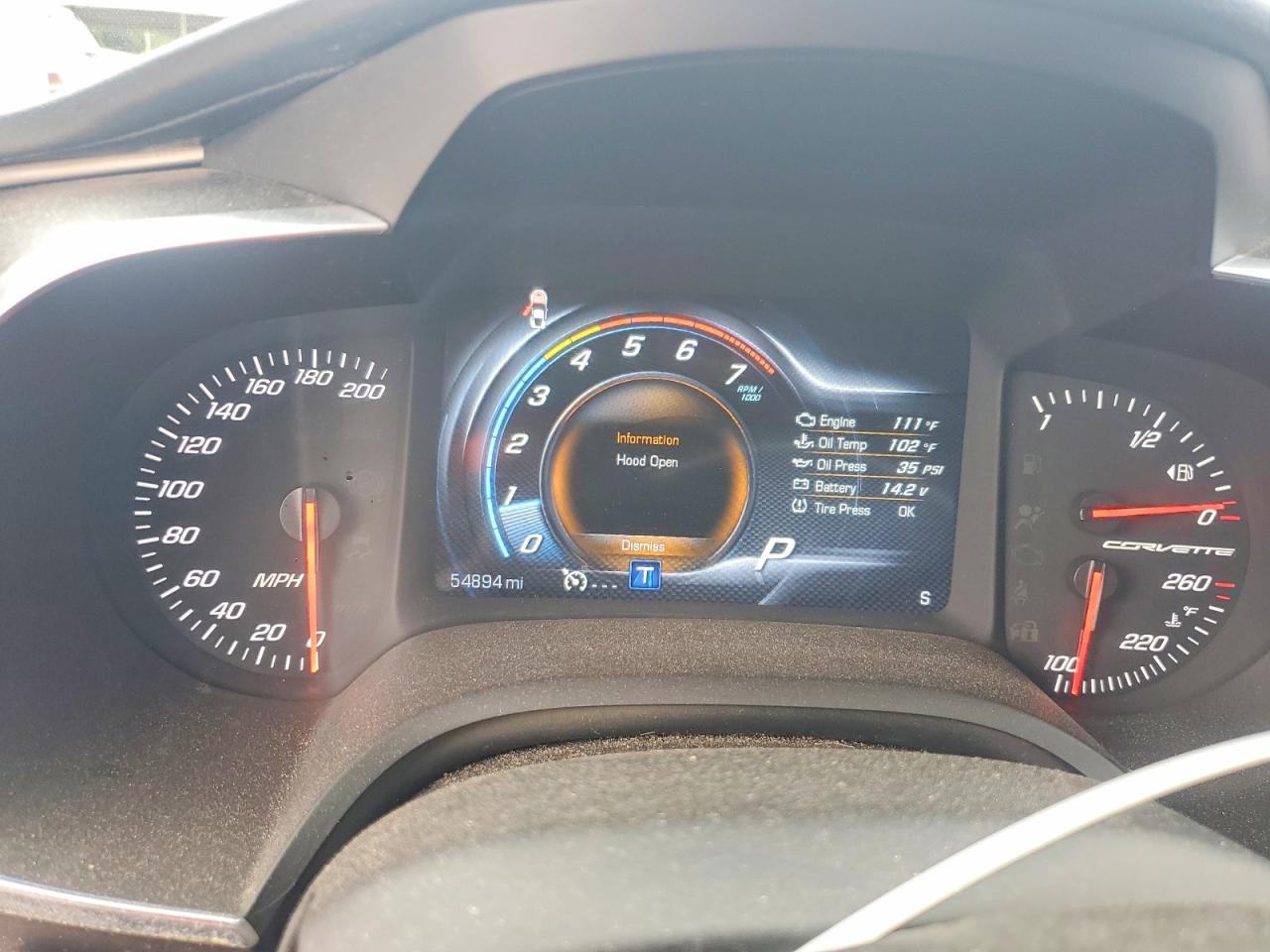 2017 CHEVROLET CORVETTE