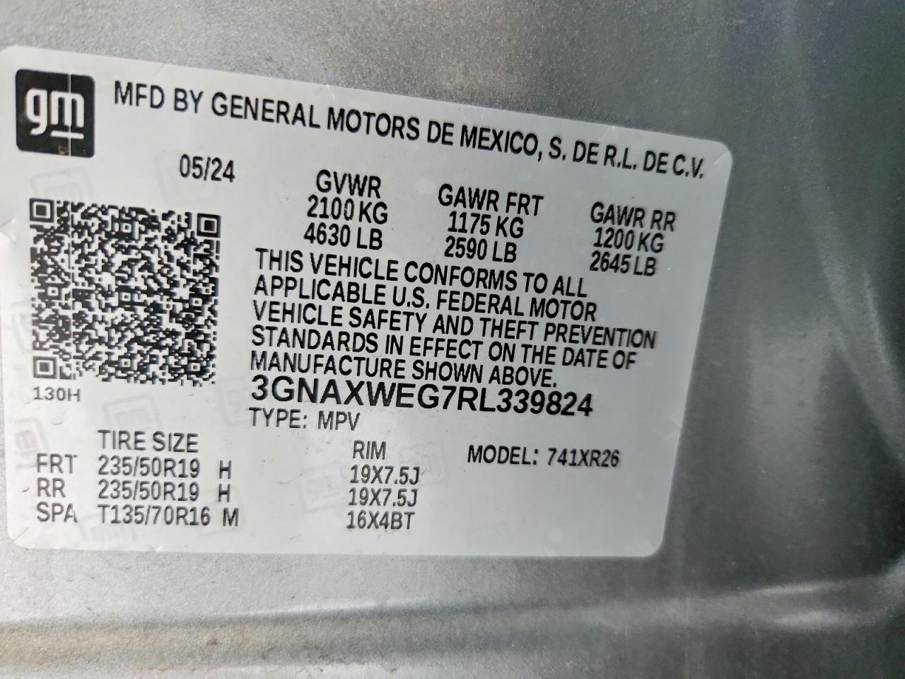 2024 CHEVROLET EQUINOX