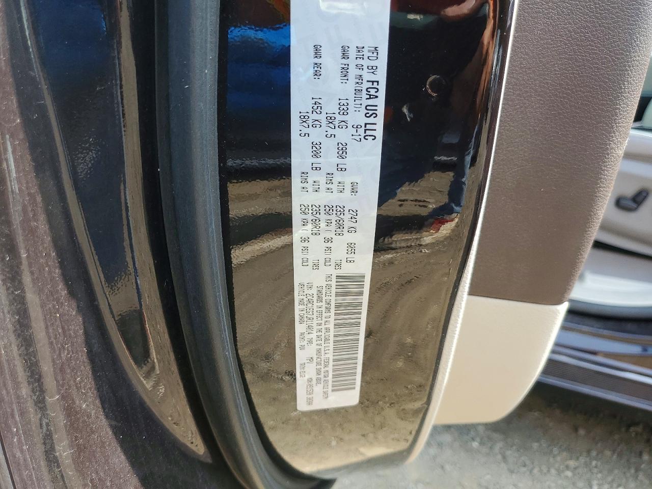 2018 CHRYSLER PACIFICA