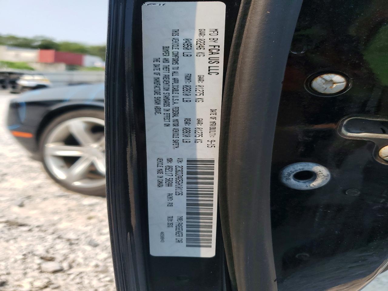 2016 DODGE CHALLENGER