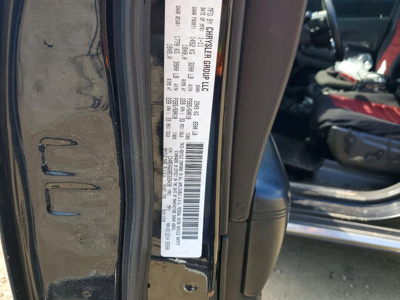 2011 DODGE DURANGO
