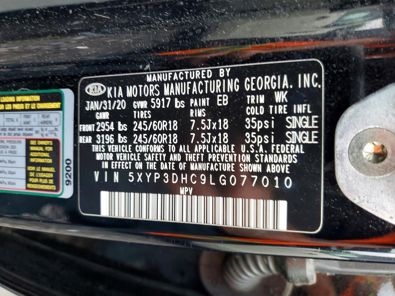 2020 KIA TELLURIDE