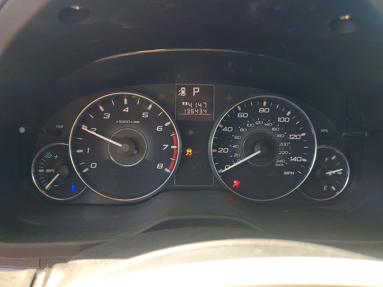 2012 SUBARU OUTBACK