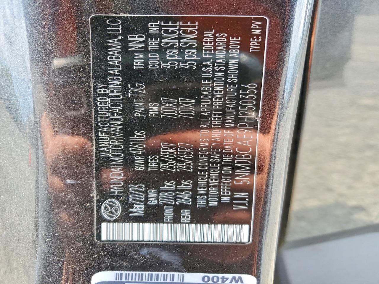 2023 HYUNDAI TUCSON