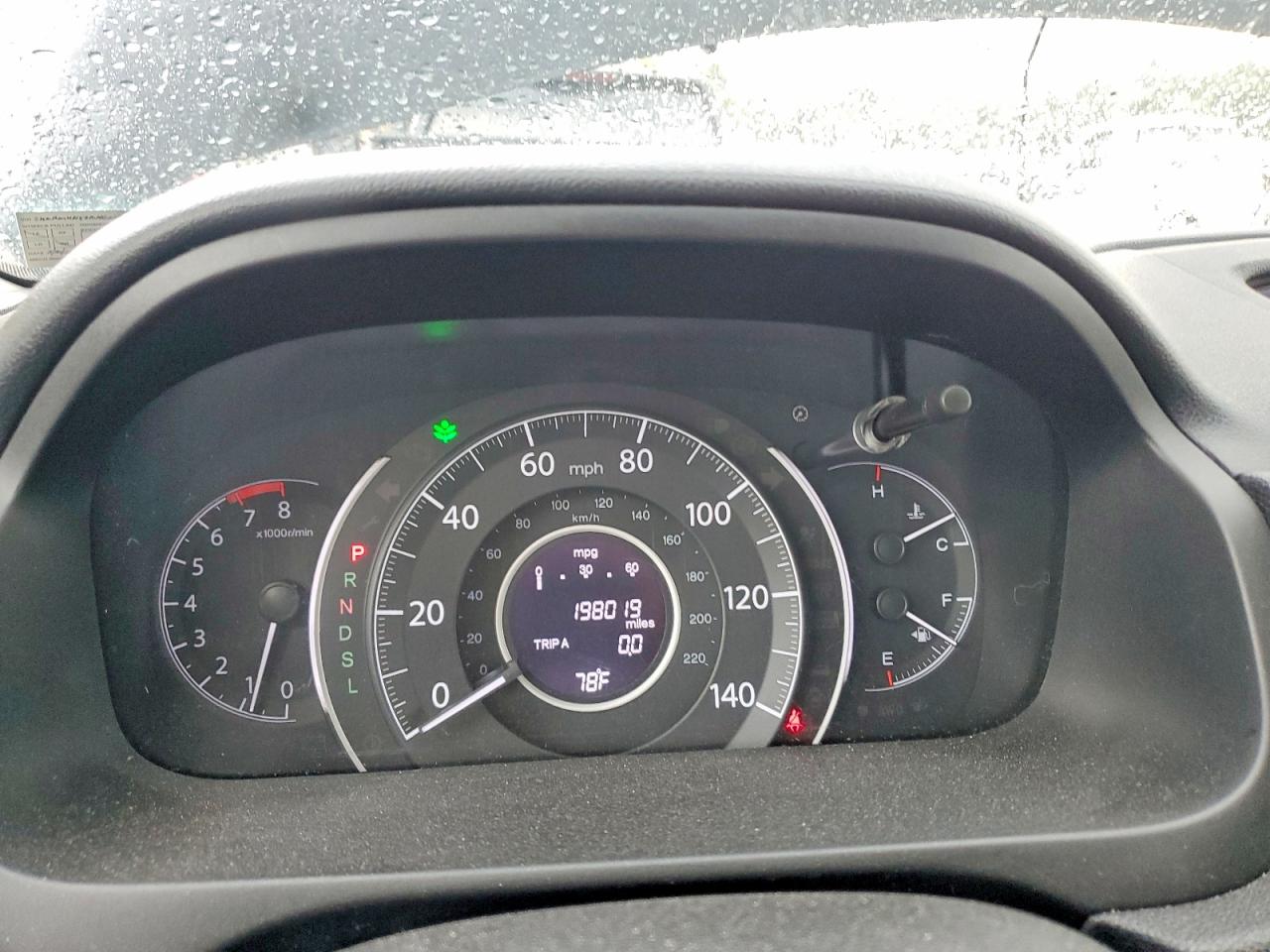 2016 HONDA CRV