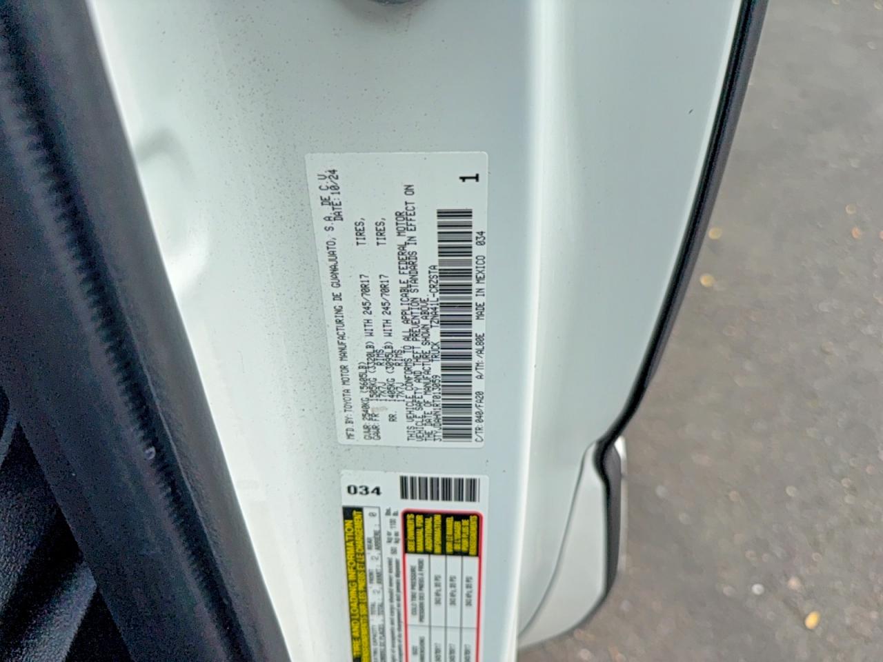 2024 TOYOTA TACOMA
