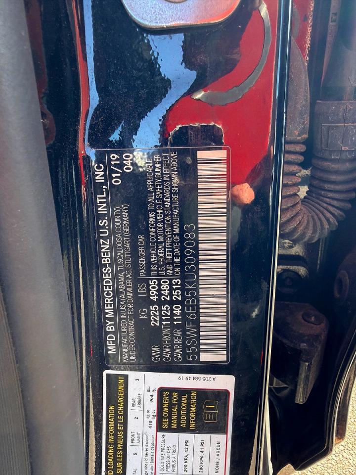 2019 MERCEDES-BENZ C-CLASS