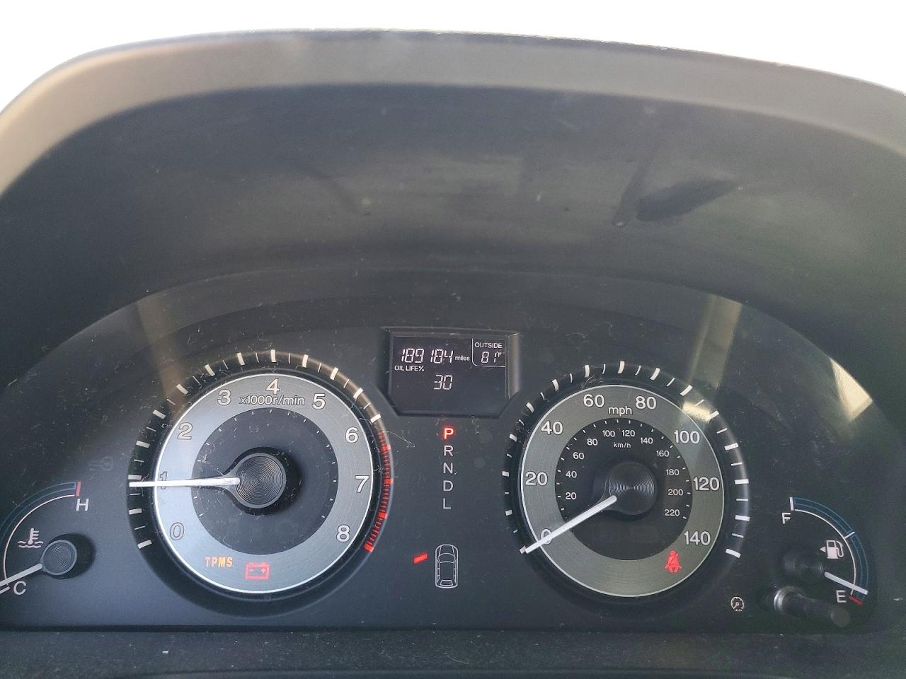 2012 HONDA ODYSSEY