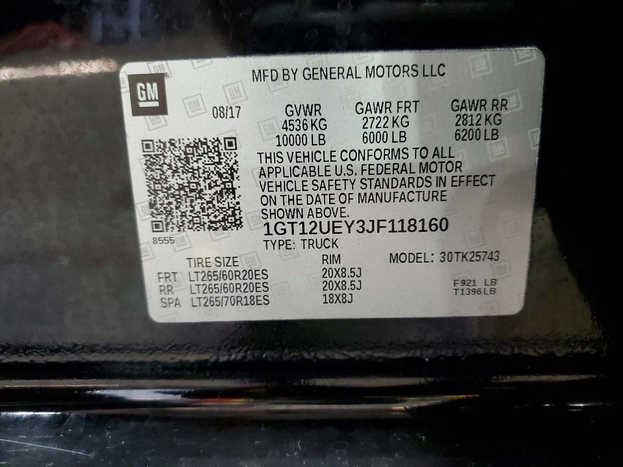 2018 GMC SIERRA