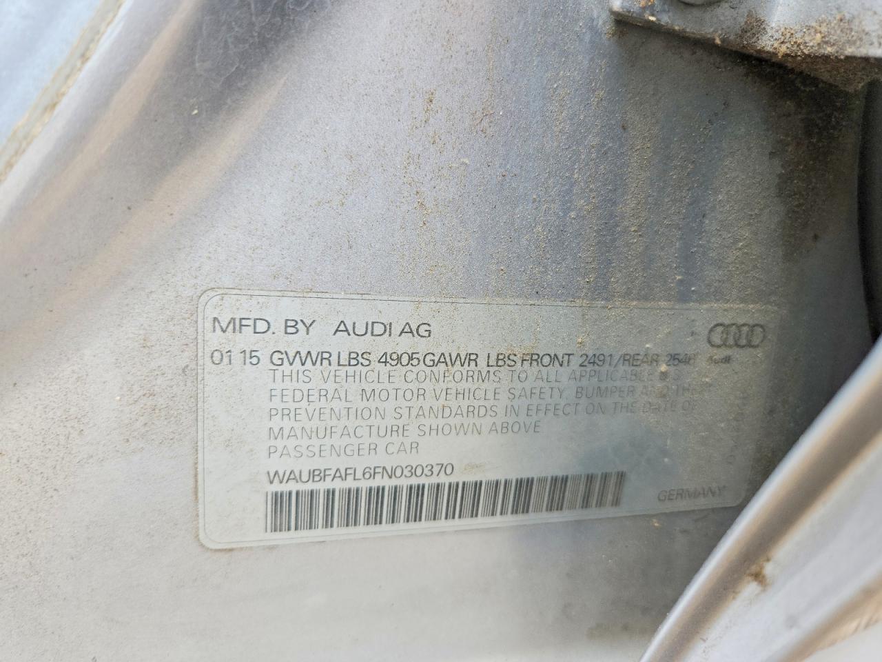 2015 AUDI A4