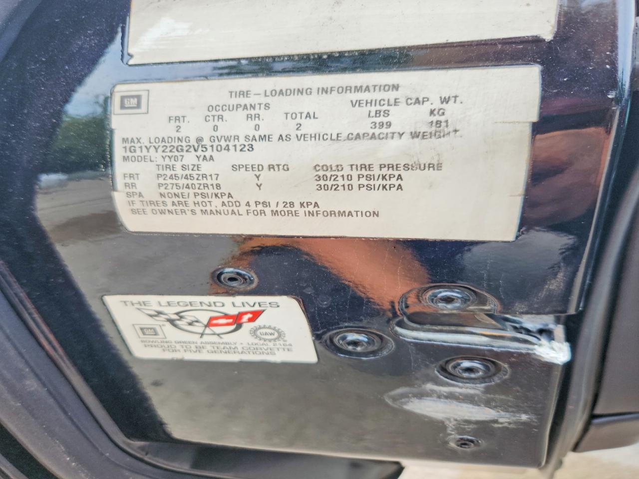1997 CHEVROLET CORVETTE