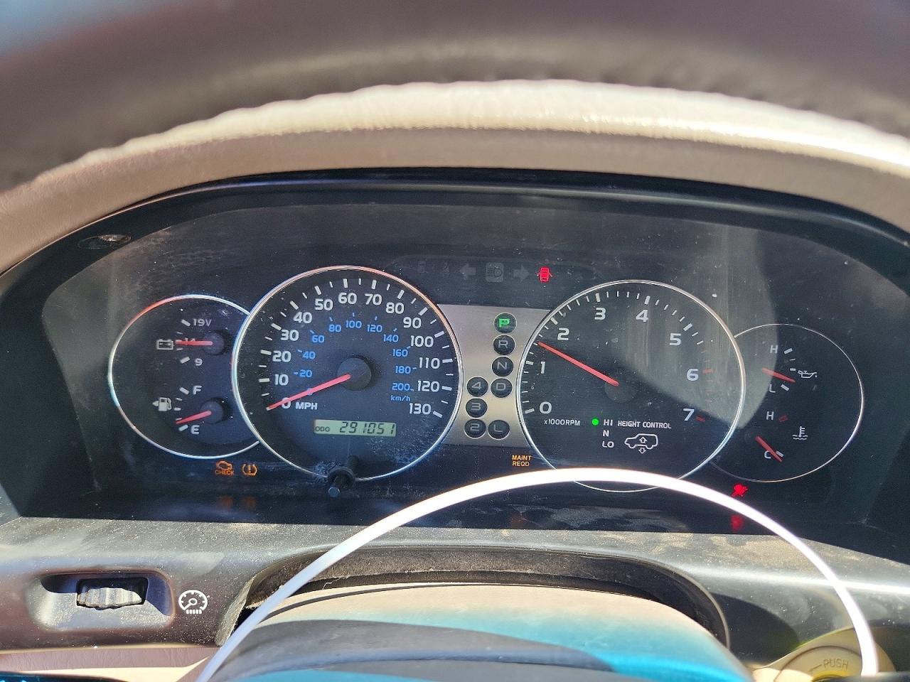 2007 TOYOTA LAND CRUIS