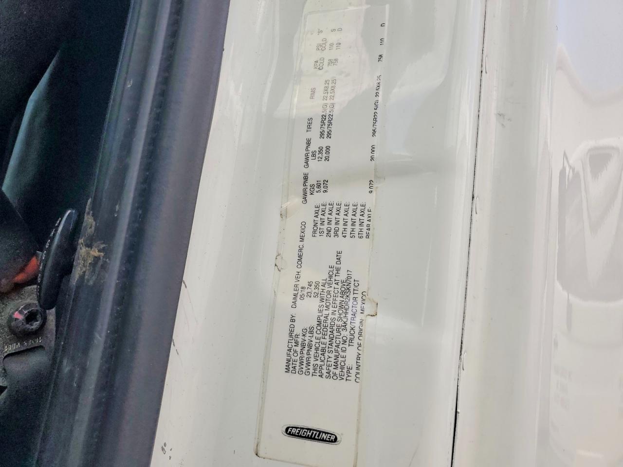 2019 FREIGHTLINER ALL OTHER