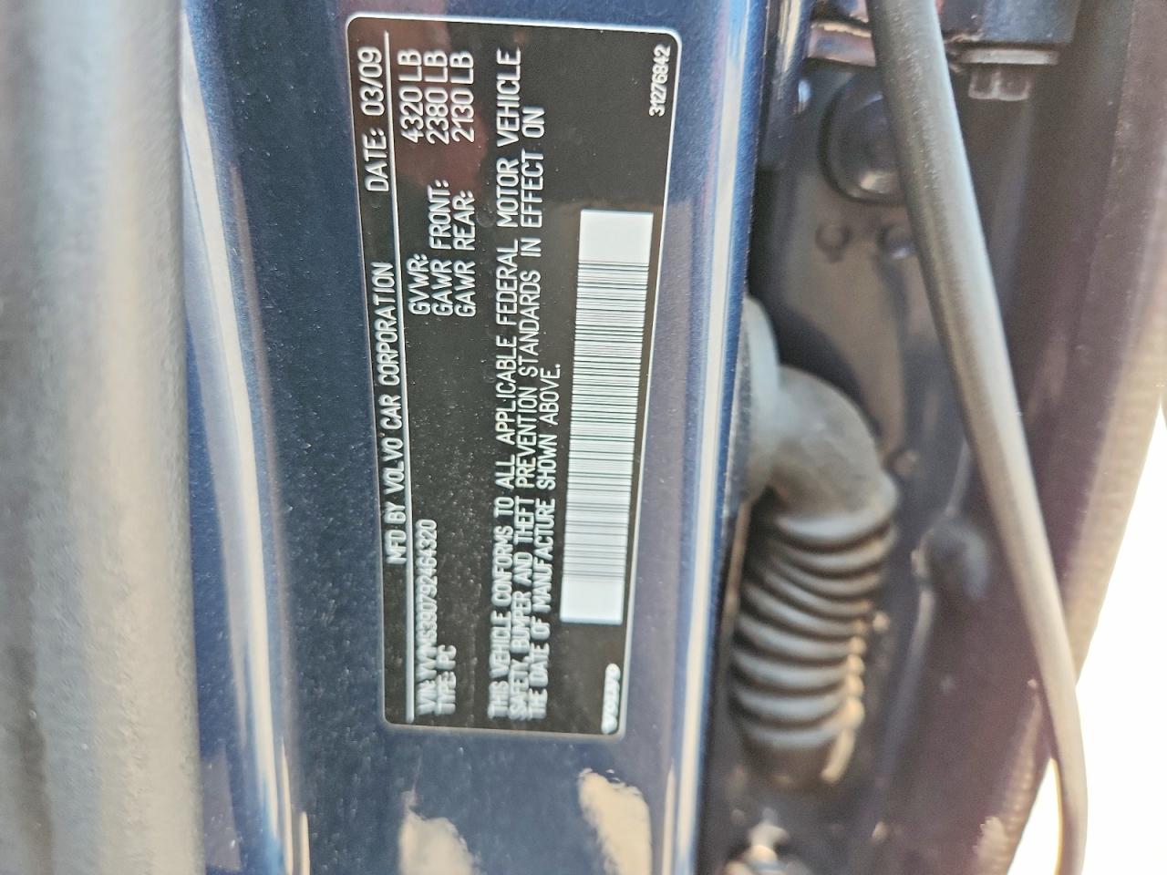 2009 VOLVO S40