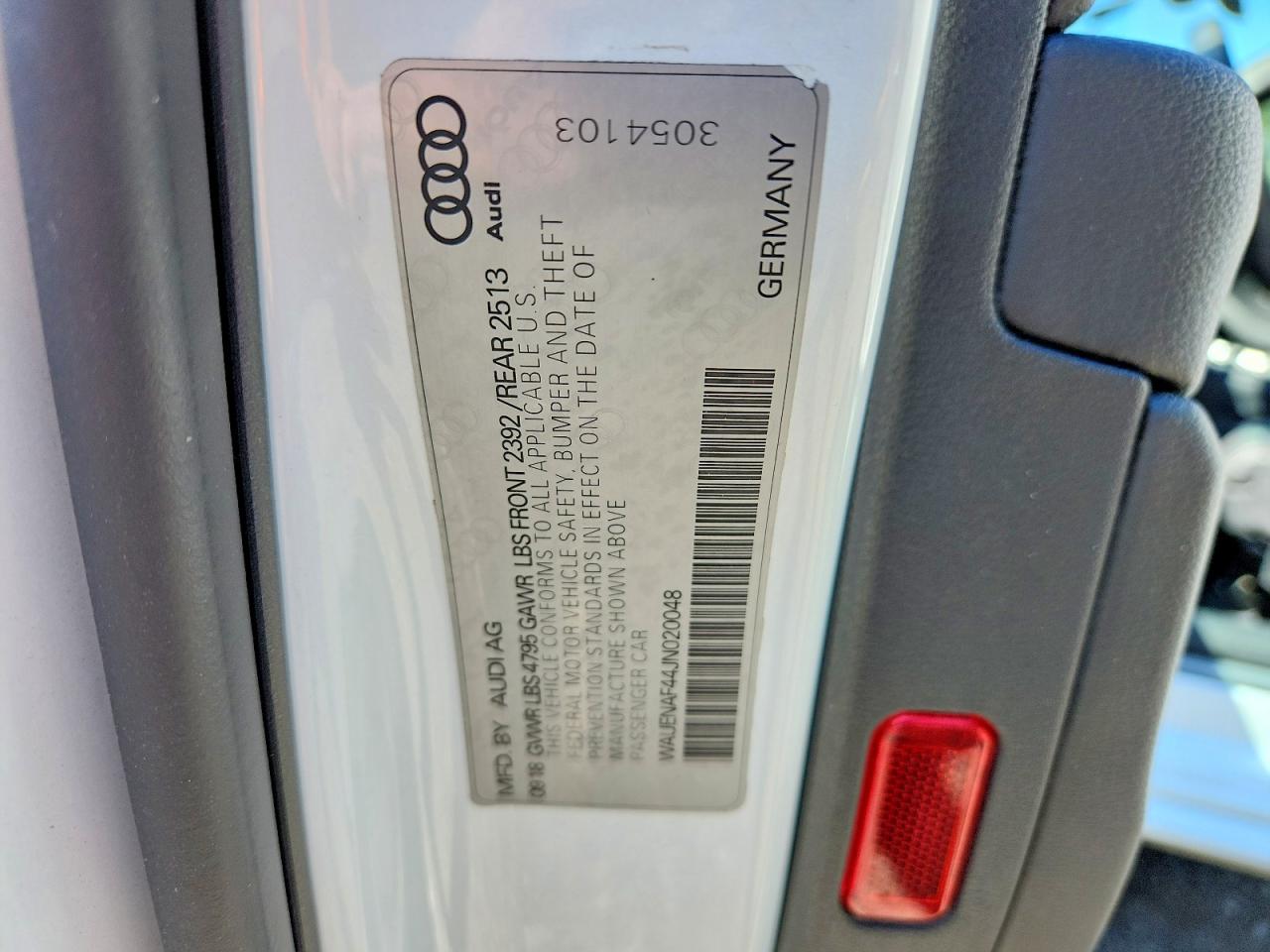 2018 AUDI A4