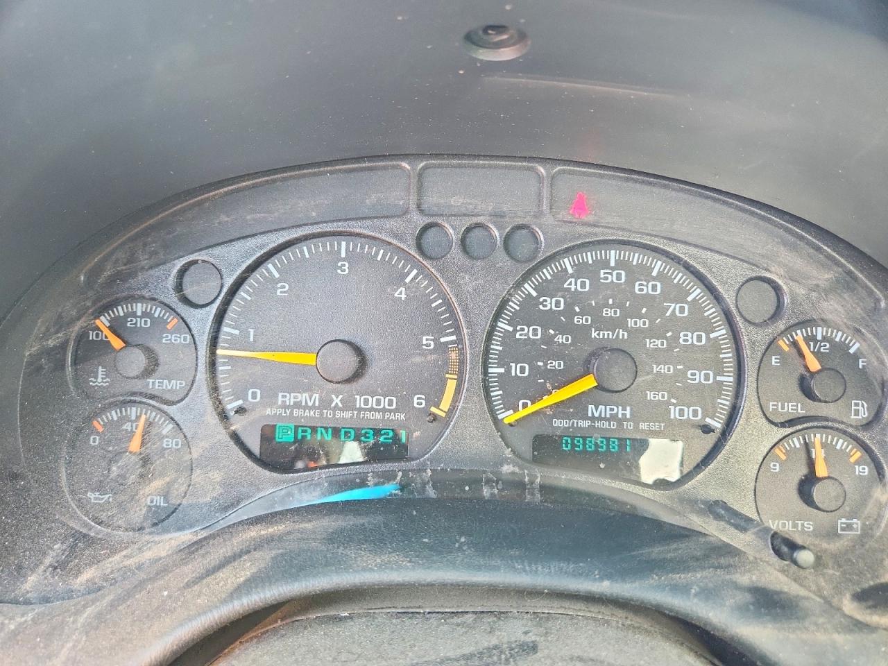 2000 CHEVROLET S10