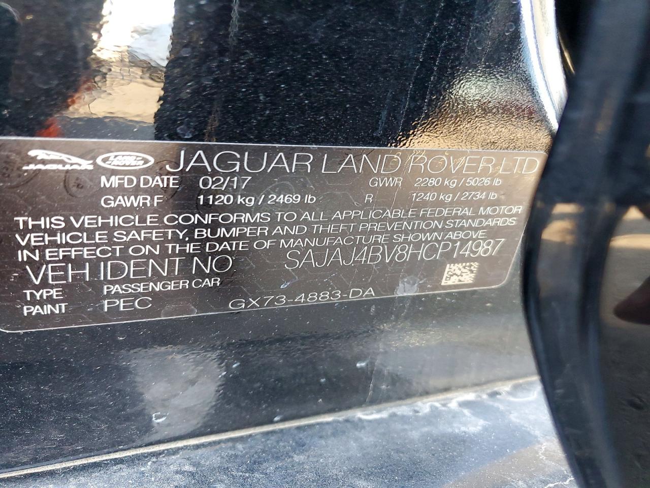 2017 JAGUAR XE