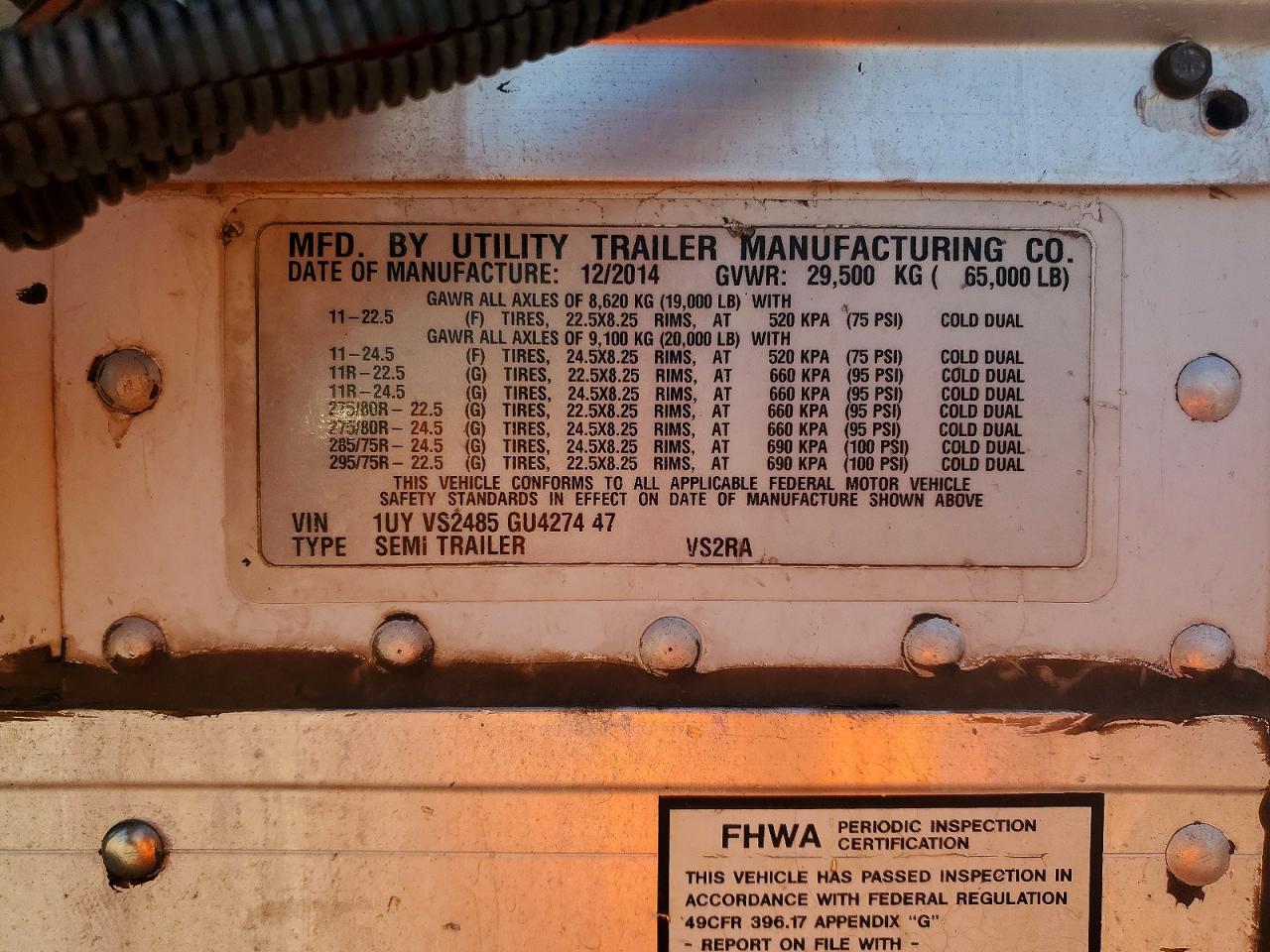 2016 UTILITY ALL Models