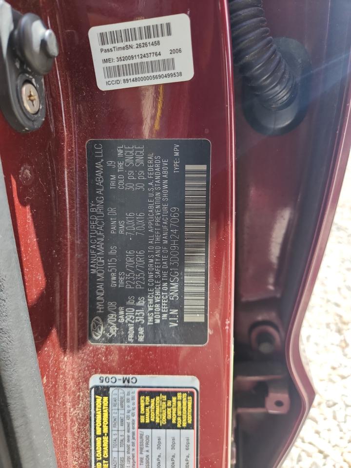 2009 HYUNDAI SANTA FE