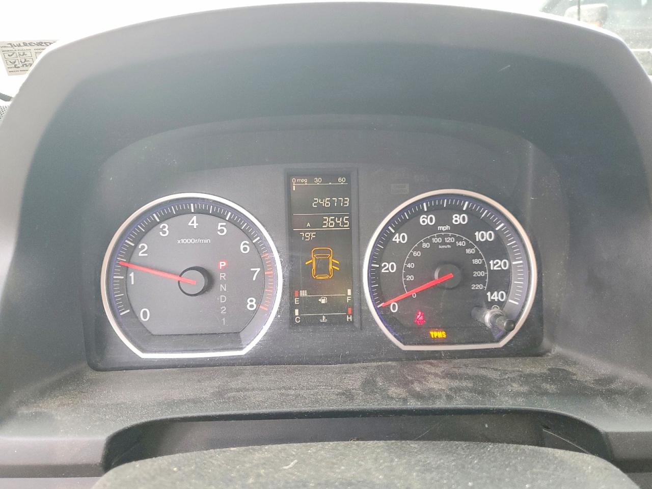 2007 HONDA CRV
