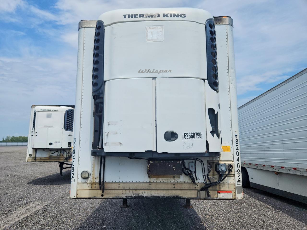 2014 UTILITY TRAILER MANUFACTURE TRAILER
