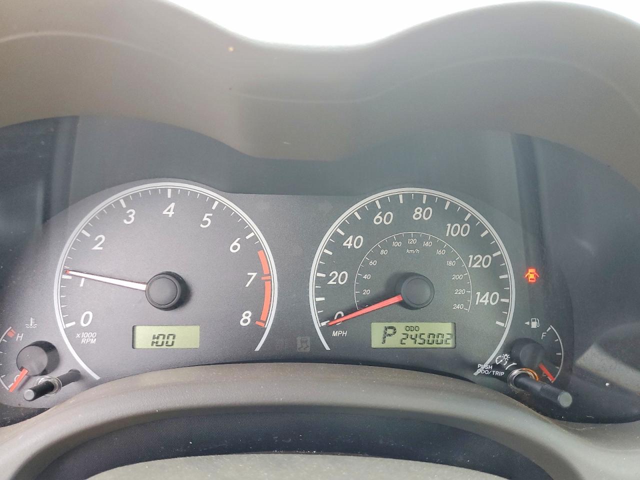 2009 TOYOTA COROLLA