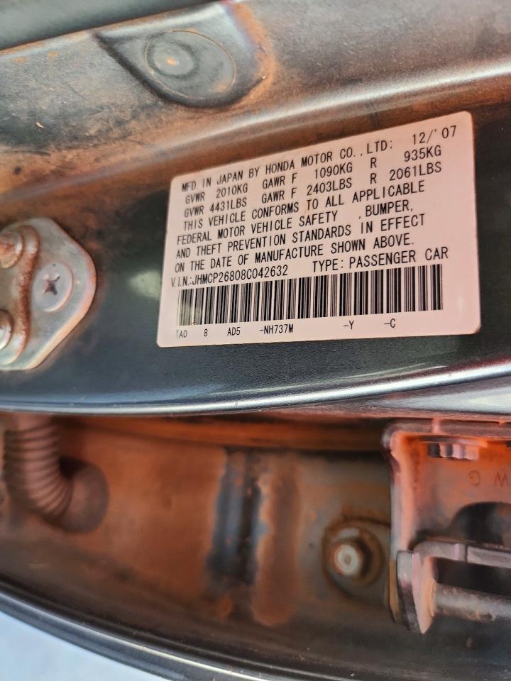 2008 HONDA ACCORD