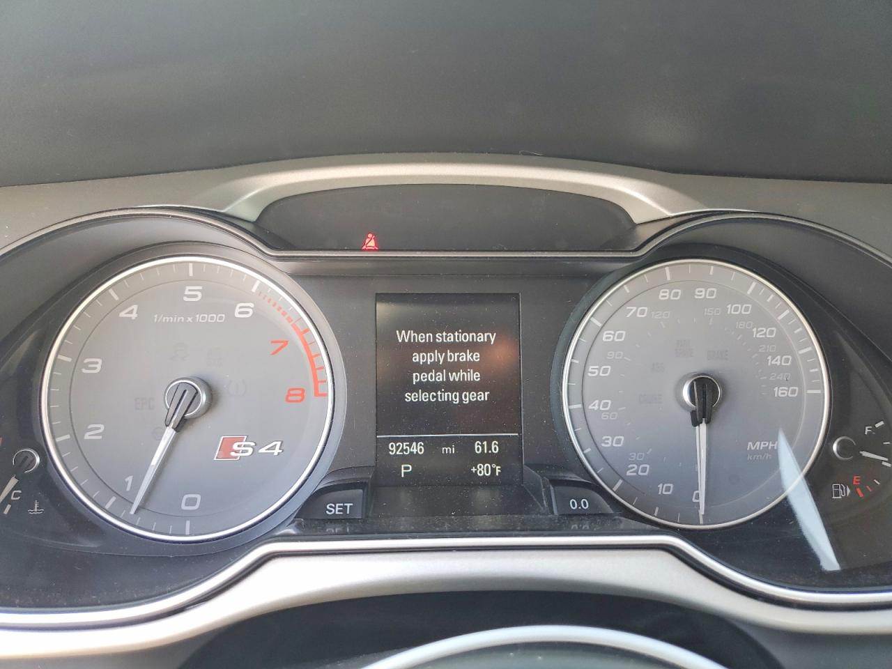 2016 AUDI S4/RS4