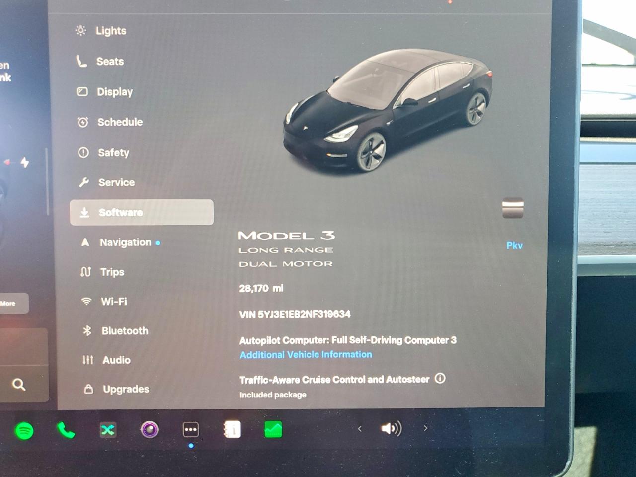 2022 TESLA MODEL 3