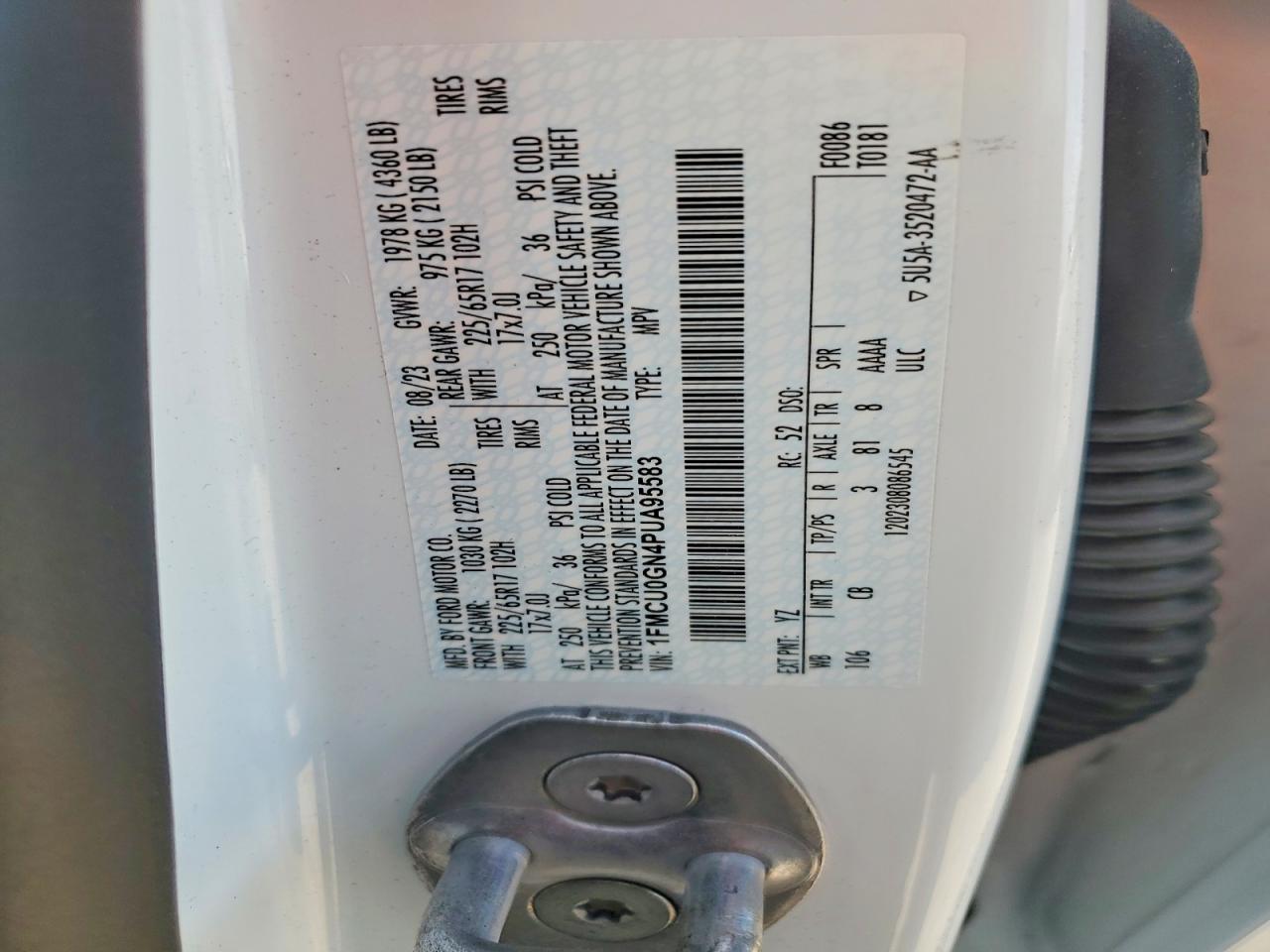 2023 FORD ESCAPE