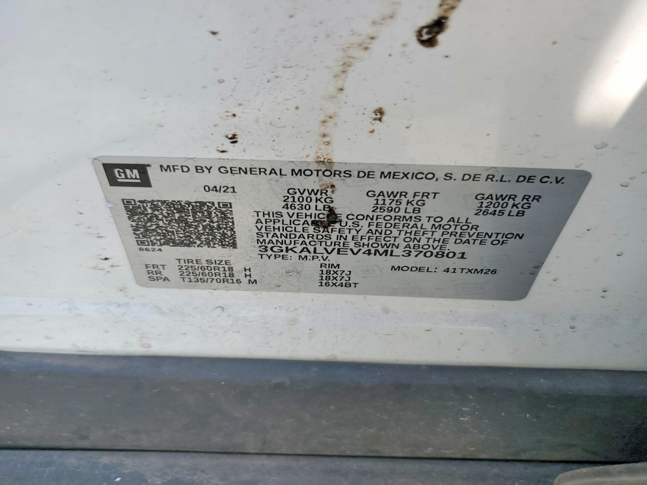 2021 GMC TERRAIN