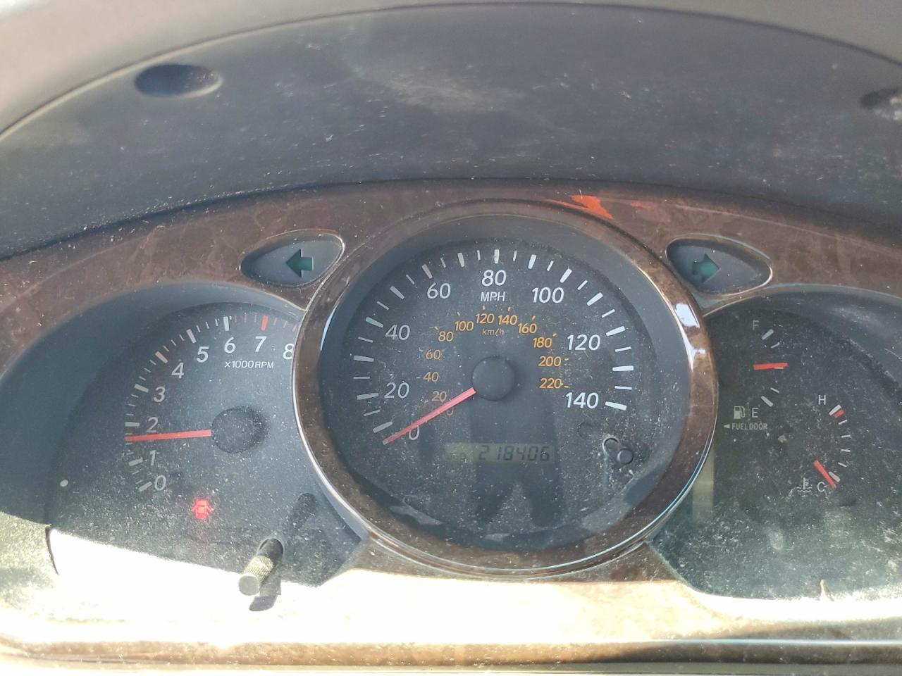 2001 TOYOTA HIGHLANDER
