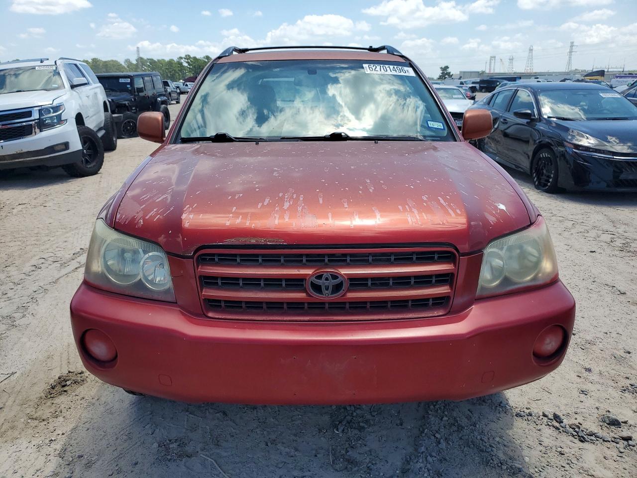 2001 TOYOTA HIGHLANDER