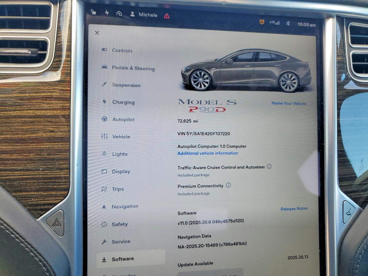 2016 TESLA MODEL S