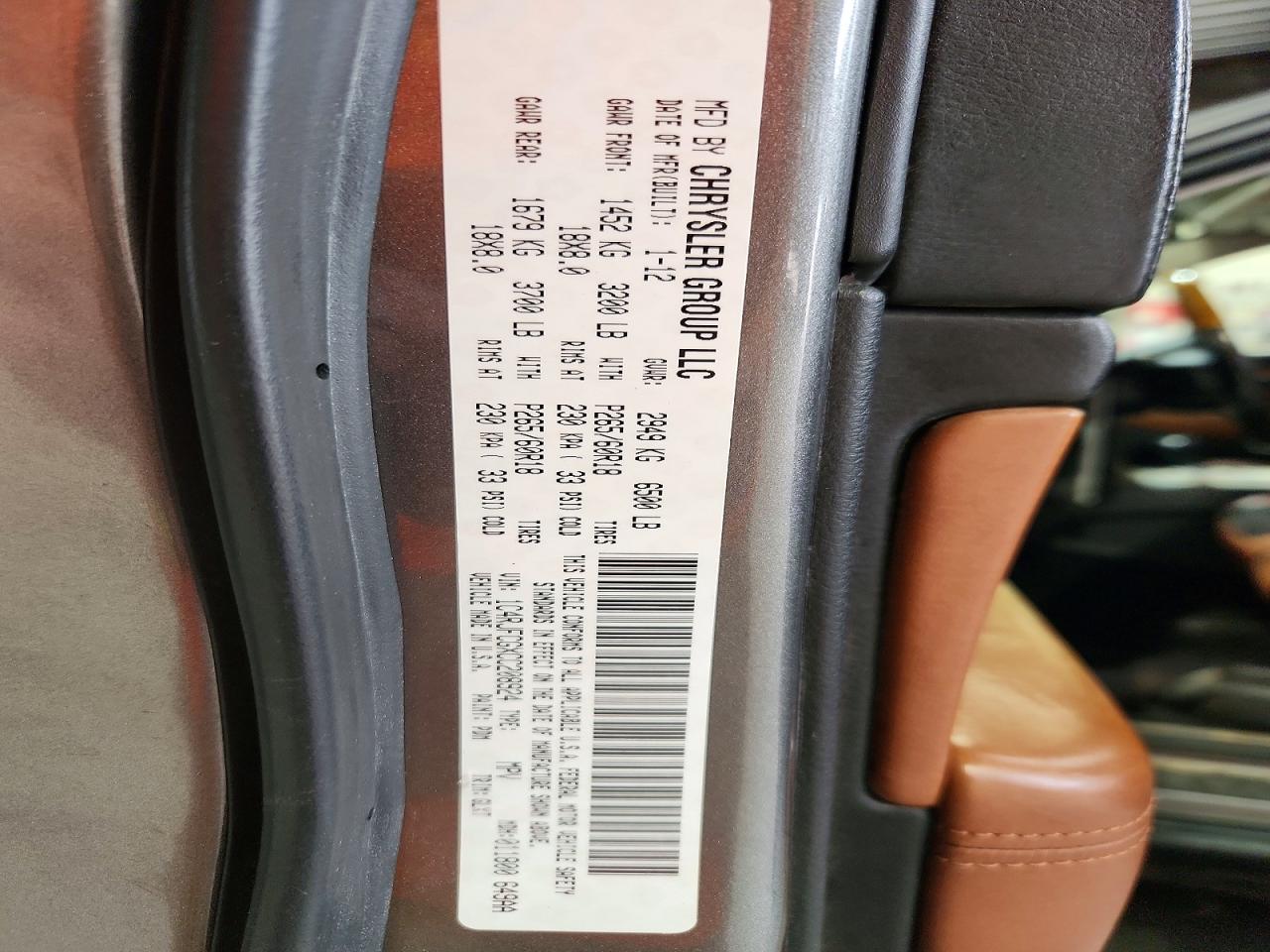 2012 JEEP CHEROKEE